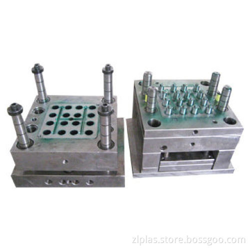 Injection Molds with 3D Connector Plastic